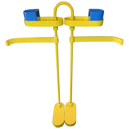 Metalplastica Lucchese (Italy), Valet / Towel Rack, Memphis Style 1980s