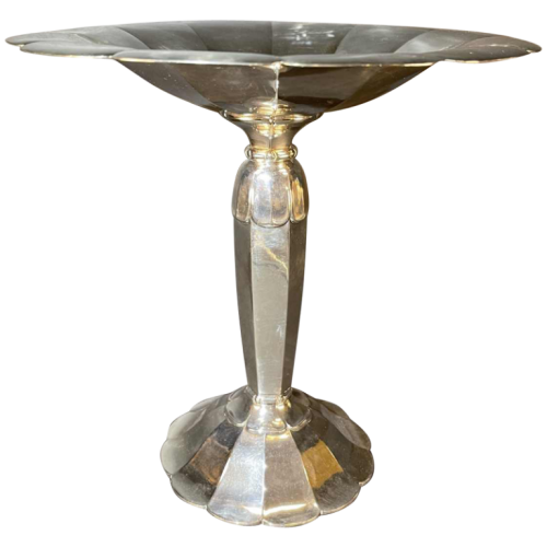 SUE & MARE for O. GALLIA CHRISTOFLE, Art Nouveau / Art Deco Cup "0237", Silver Plated, 1921