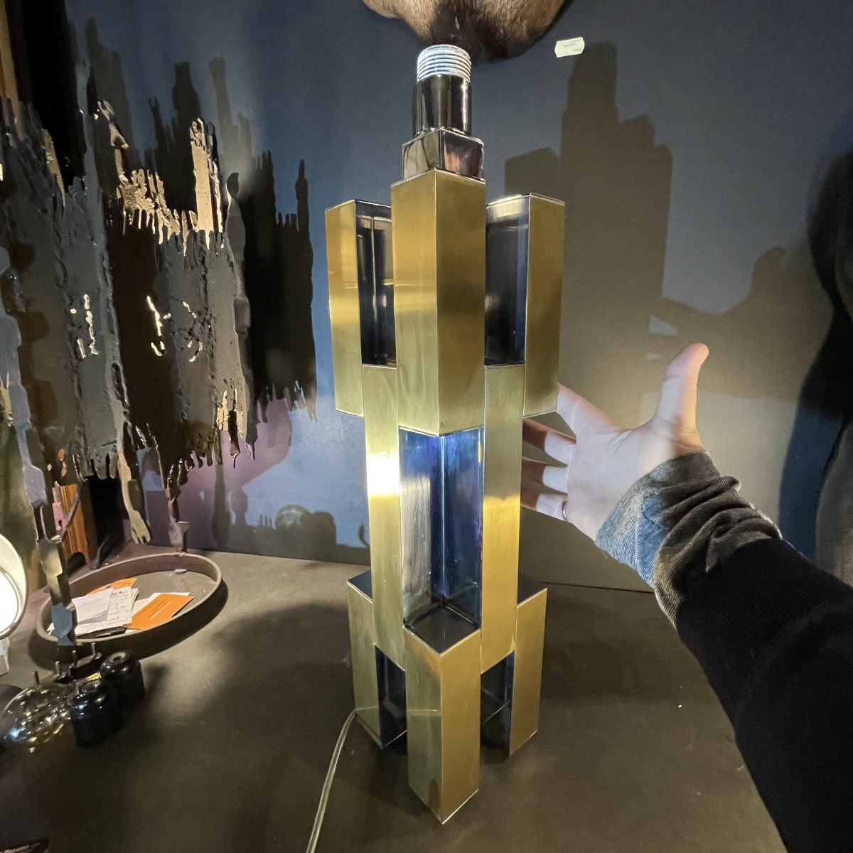 des lampes robot à partir d'objets recyclés