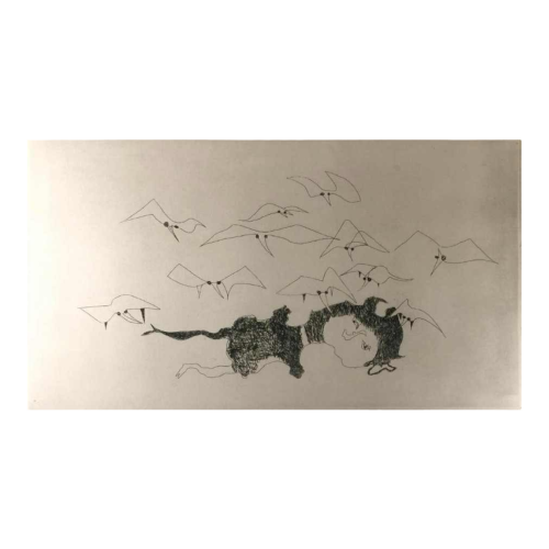 Anne Body " Elle est Pourrie " gravure 1/36, signée et datée de 1967