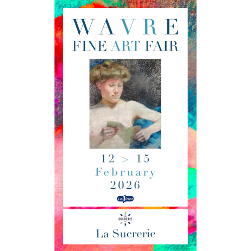 Galerie Pignolet will be participating in the "Wavre Fine Art Fair" at "La Sucrerie" (STAND 9) in Wavre - From 12 to 15 February 2026